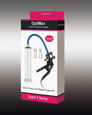 Nipple, Clit and Penis Pump Kit for Couples OptiMax Pumps Female