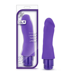 Luxe Marco Purple Vibrating Toy 7.75 Inch Length DONGS Vibrating