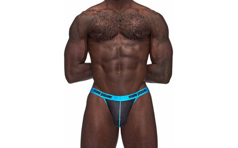 Male Power Casanova Uplift Micro Thong Black Mens G-Strings