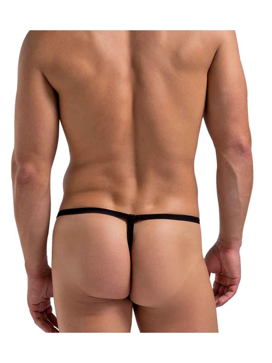 Male Power Lingerie Black / One Size Referee Novelty G-String Black 845830069021