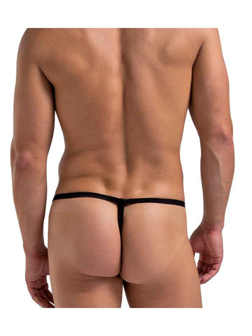 Referee Novelty G-String Black for Men by Male Power Mens G-Strings