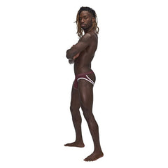 Male Power Lingerie Burgundy / Small/Medium Male Power Sport Mesh Jock Burgundy 845830087087