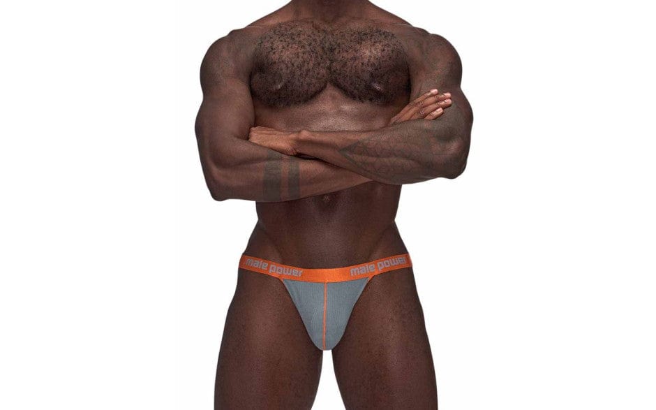 Male Power Lingerie Male Power Casanova Uplift Jock Grey