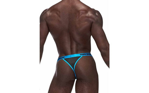Male Power Casanova Uplift Micro Thong Black Mens G-Strings