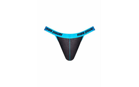 Male Power Casanova Uplift Micro Thong Black Mens G-Strings