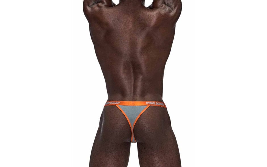 Male Power Lingerie Male Power Casanova Uplift Micro Thong Grey