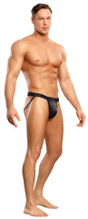 Male Power Lingerie Black / Small/Medium Male Power Satin Jock 845830046374