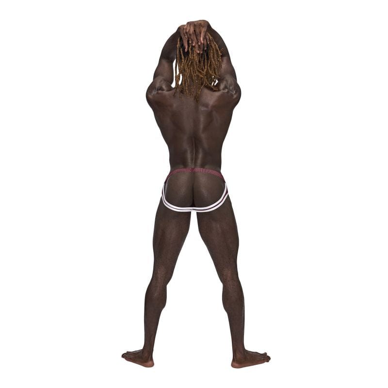 Male Power Lingerie Male Power Sport Mesh Jock Burgundy