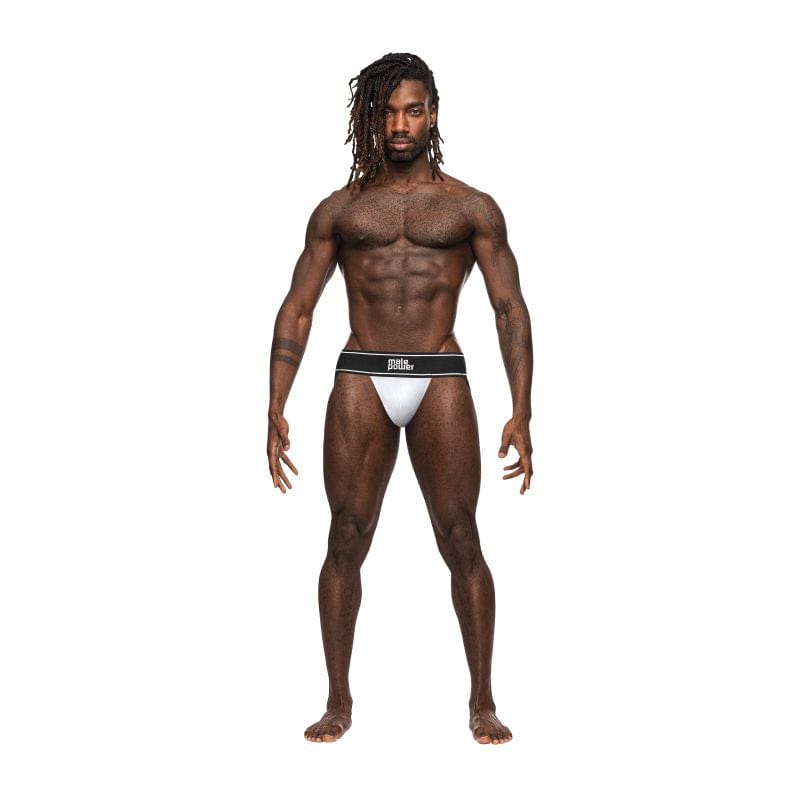 Male Power Lingerie Male Power Modal Rib Jock White