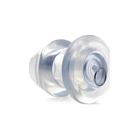 Ass Bung Clear Hollow Anal Dilator 4 Inch X Large Butt Plugs - Hollow