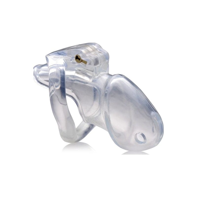 Master Series Adult Toys Clear / Medium Clear Captor Chastity Cage - Medium 848518037183