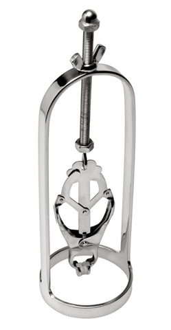 Stainless Steel Clover Clamp Nipple Stretcher for Intense Sensation and Gradual Stretching Nipple Clamps