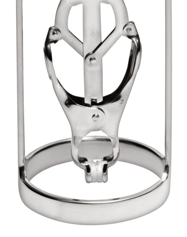 Stainless Steel Clover Clamp Nipple Stretcher for Intense Sensation and Gradual Stretching Nipple Clamps