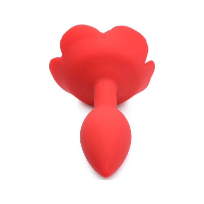 Master Series Adult Toys Red / Medium Booty Bloom Silicone Rose Plug Medium Red 848518043634