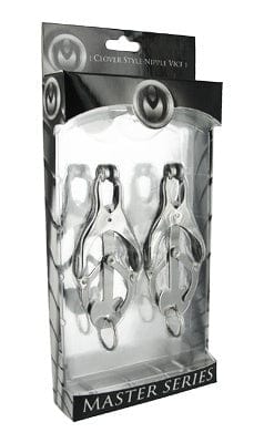 Master Series Adult Toys Silver Ringed Monarch Nipple Vice 848518001146