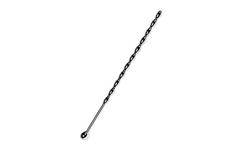 Silver Metal Braided Urethral Sound for Unique Sensations Sounding Rods
