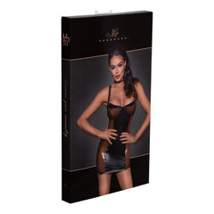 Noir Lingerie Short Dress w Power Wetlook Panels