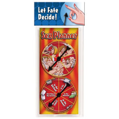 Novelty Adult Toys Sex Planner Spinner Game 623849200105