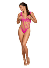 Obsessive Lingerie Pink / One Size Play With Me B121 Teddy Pink 5901688226582