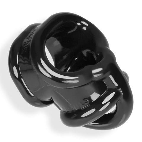 Ballsling Ball Split Sling in Black for Enhanced Comfort and Support Cockrings