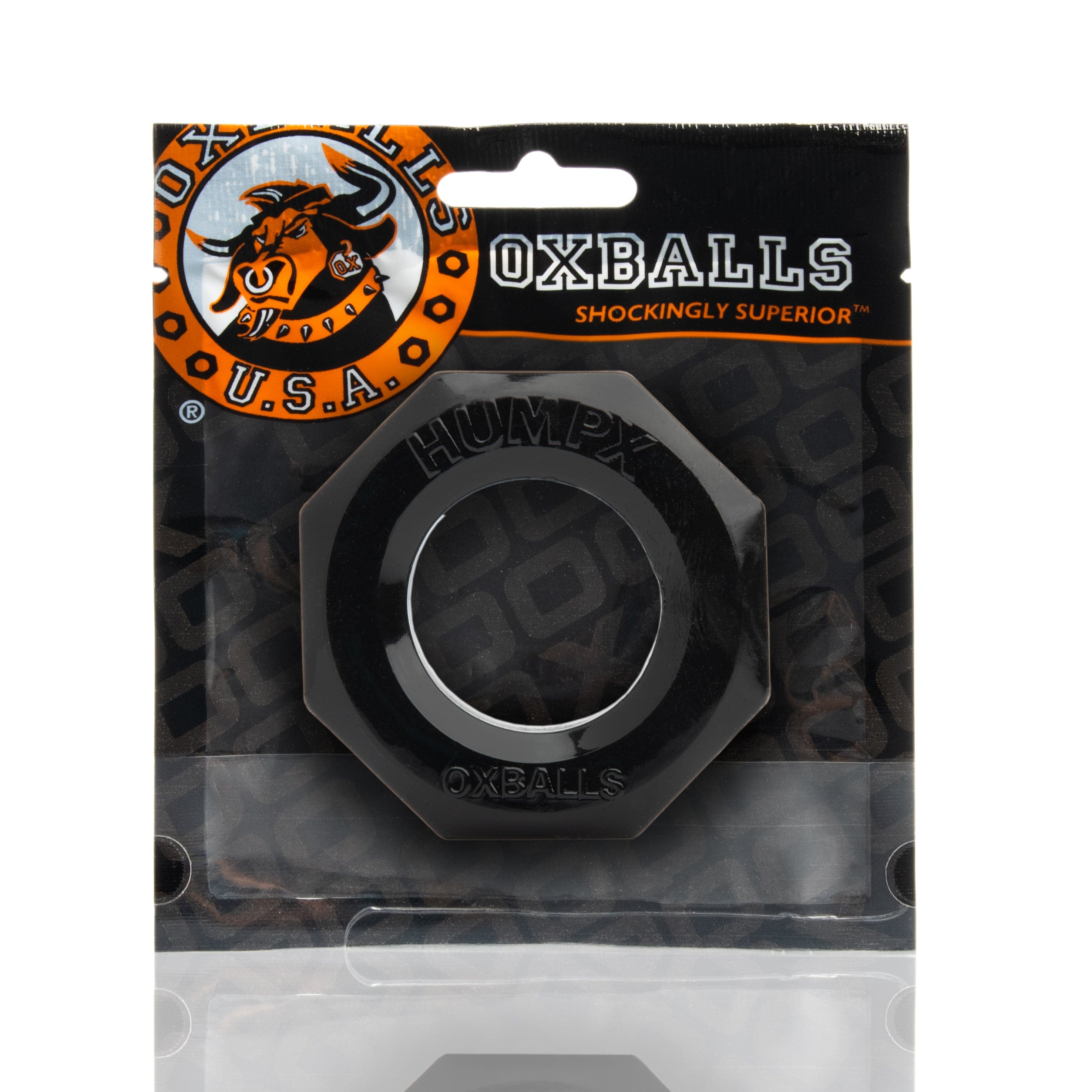 OxBalls Adult Toys Black Humpx Cockring Black 840215102492