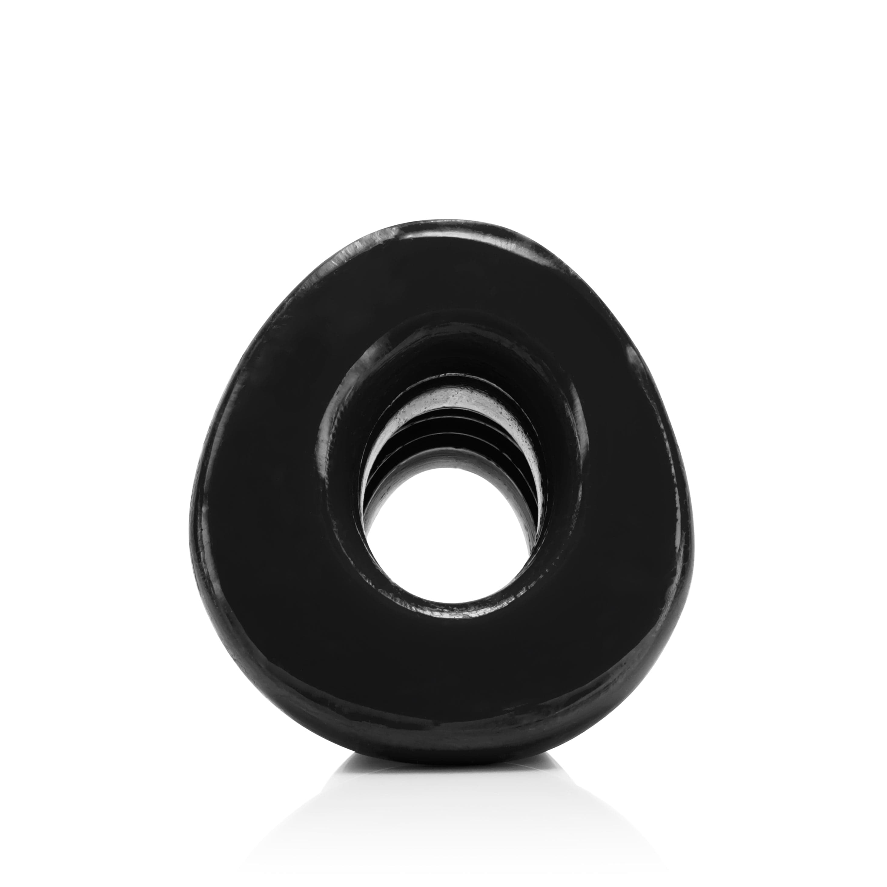 OxBalls Adult Toys Black Pighole 2 Hollow Plug Medium Black Oxballs 840215105639