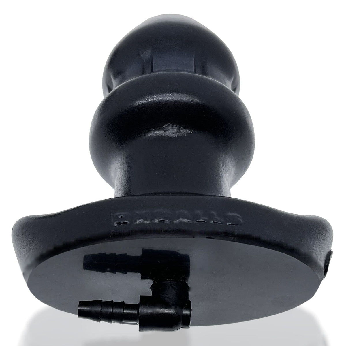 OxBalls Adult Toys Black / Small Drain O Flow Thru Buttplug Black 840215122377