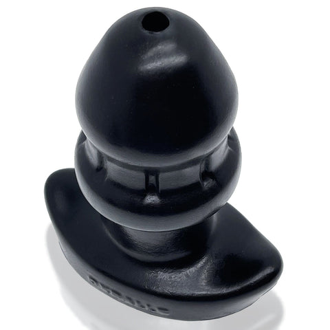 Drain O Flow Thru Buttplug in Black Butt Plugs - Hollow