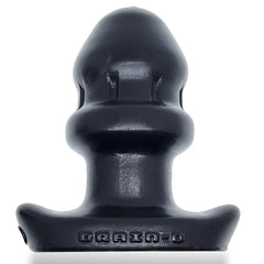 OxBalls Adult Toys Black / Small Drain O Flow Thru Buttplug Black 840215122377