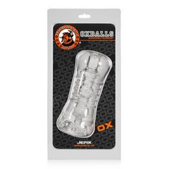 OxBalls Adult Toys Clear Jerk Masturbator Clear 840215111692