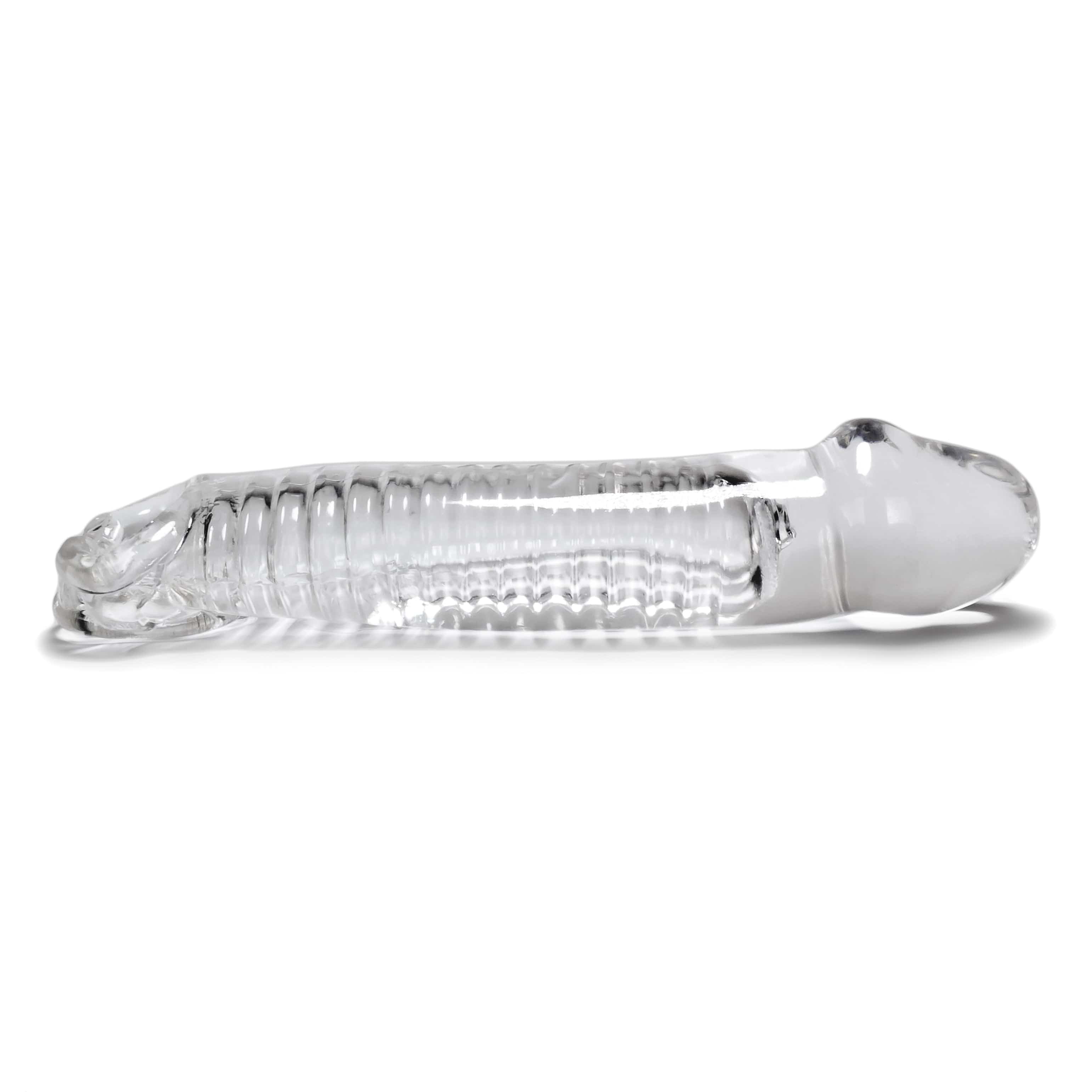 OxBalls Adult Toys Clear Muscle Cocksheath Clear 840215111081