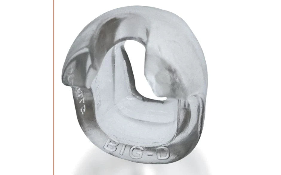 Big D Shaft Grip Cock Ring Clear > Cock Ring > Single