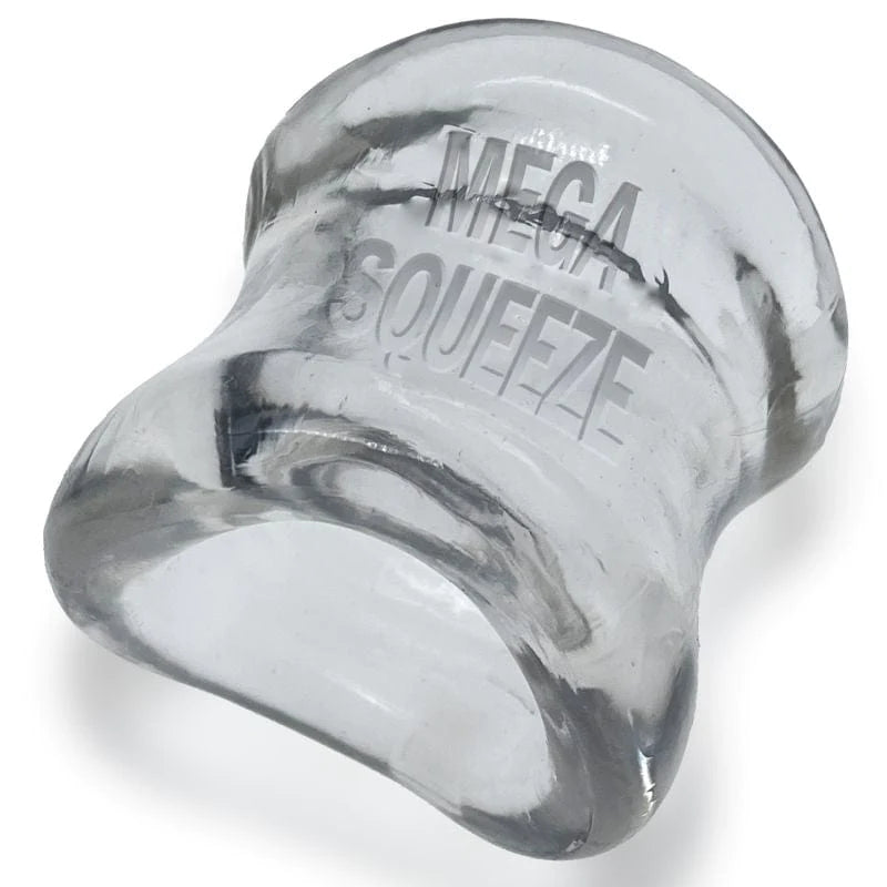 OxBalls Adult Toys Clear / One Size OxBalls Mega Squeeze Ergofit Ball Stretcher Clear 840215122643