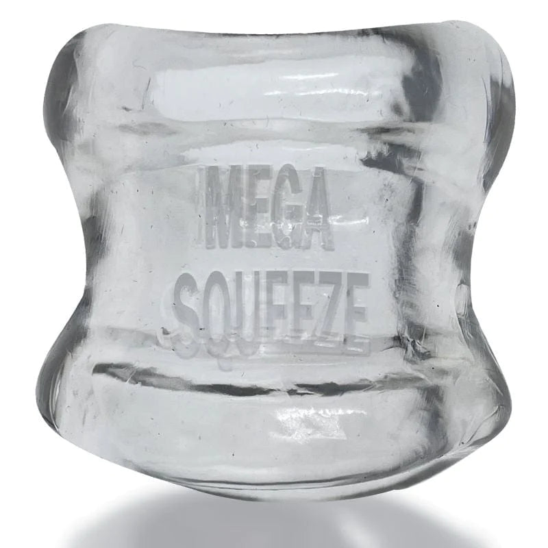 OxBalls Adult Toys Clear / One Size OxBalls Mega Squeeze Ergofit Ball Stretcher Clear 840215122643