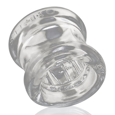 Squeeze Ball Stretcher Clear Adult Sex Toy Ball Stretcher