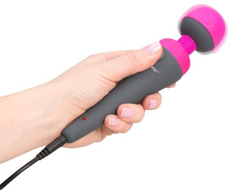 PalmPower Massage Wand Pink for Ultimate Relaxation Electric Massager