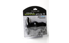 PerfectFit Adult Toys Black Tunnel Plug Double XL 852184004547