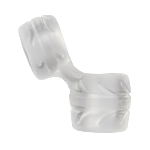 SilaSkin Clear Cock Ring and Ball Stretcher COCK RINGS