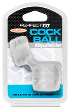 SilaSkin Clear Cock Ring and Ball Stretcher > Cock Ring > Single