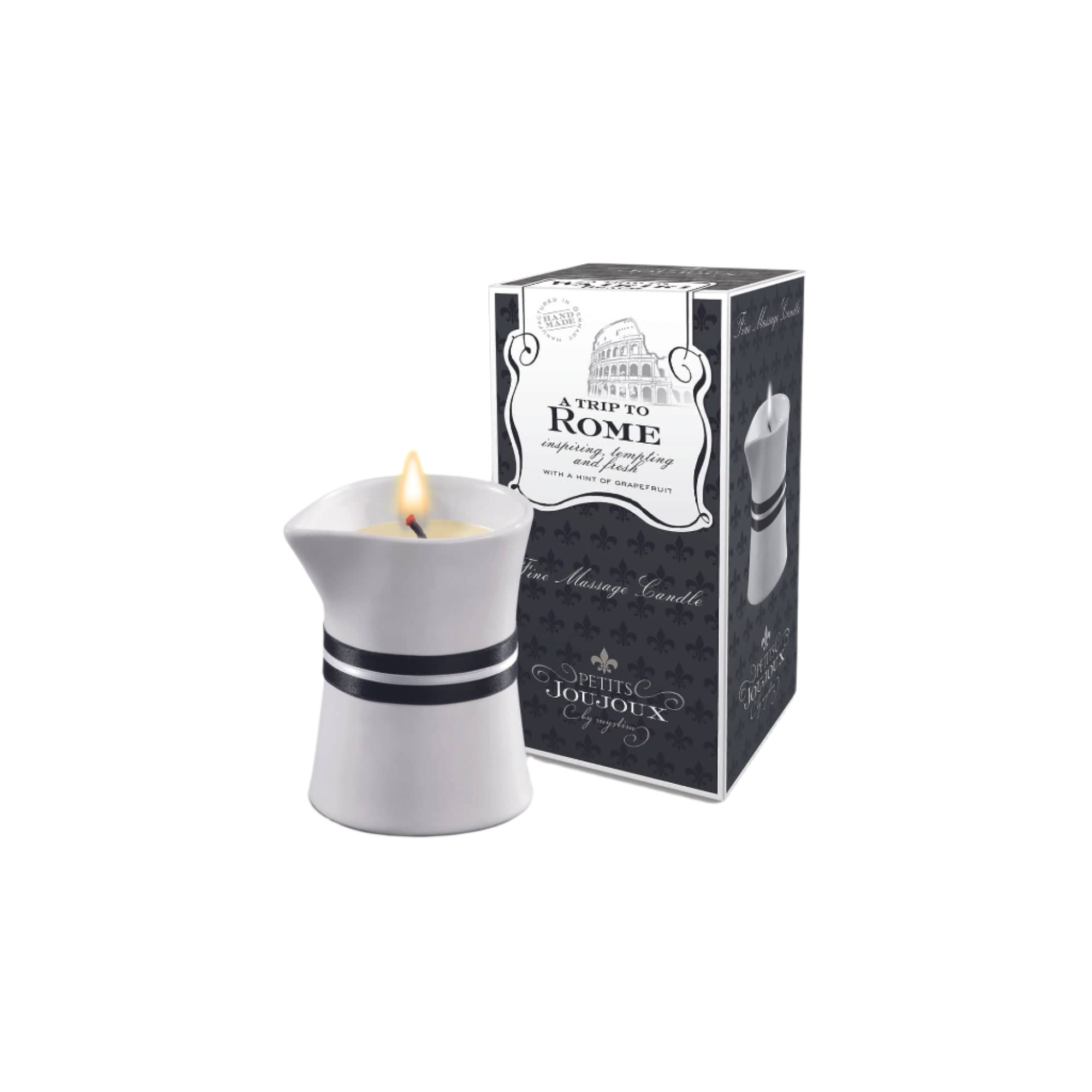 Petits JouJoux Lotions & Potions Petits Joujoux A Trip to Rome Massage Candle 120ml 4260152467212