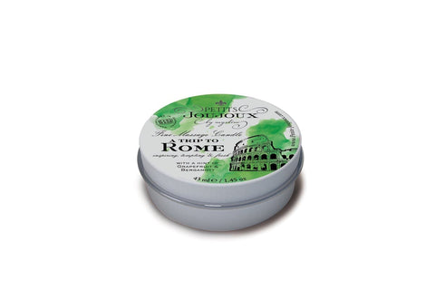 Petits JouJoux Massage Candle Rome 43ml Grapefruit and Bergamot Scented Massage Oil Massage Oil