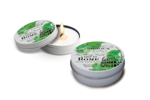 Petits JouJoux Massage Candle Rome 43ml Grapefruit and Bergamot Scented Massage Oil Massage Oil