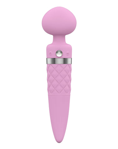 Pillow Talk Sultry Dual Ended Warming Massager Pink Electric Massager