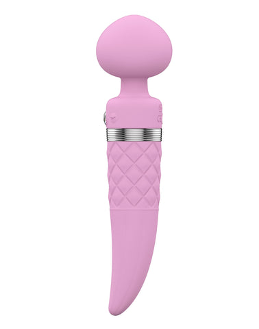 Pillow Talk Sultry Dual Ended Warming Massager Pink Electric Massager
