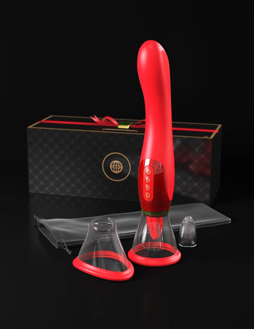 Her Ultimate Pleasure Luxury Edition Adult Sex Toy with 24K Gold Finish and Four Internal Motors VIBRATORS