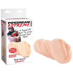 Pipedream MASTURBATORS Flesh Pipedream Extreme Toyz Beefy Snatch -  Vagina Stroker 603912315578