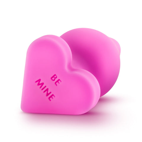 Naughty Candy Heart Be Mine Silicone Anal Plug Gift Butt Plugs