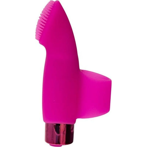 Naughty Nubbies Finger Vibe w Mini Powerbullet Pink Massager Finger Stimulator