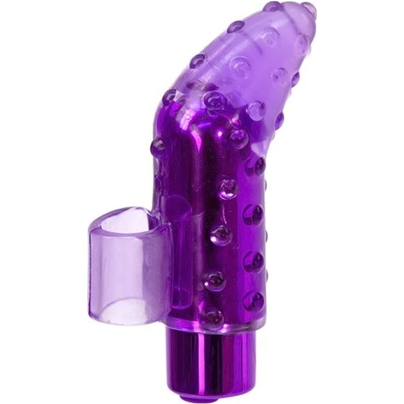 PowerBullet Adult Toys Purple Frisky Finger Rechargeable Purple 677613991157