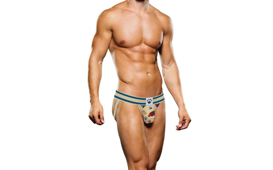 Prowler Lingerie Beige / Large Prowler Lumberbear Jock Beige/Blue 4890808266960